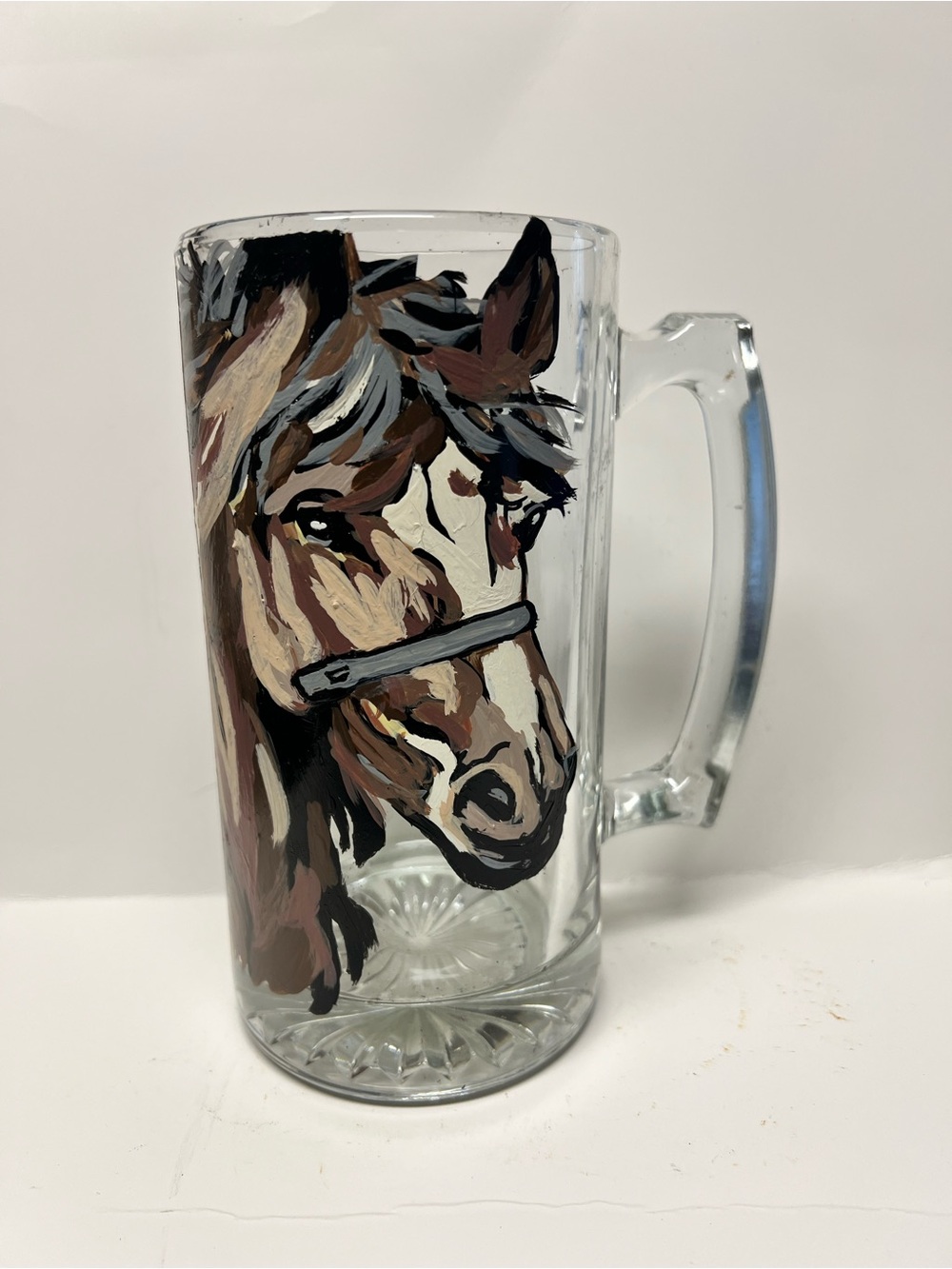 Hand-Painted Dog on Glass Product, Decorative Accent - Picture 5 of 6